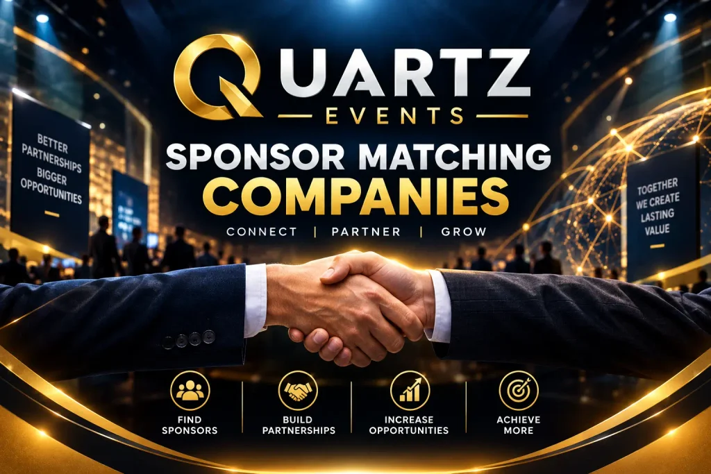 Quartz Events Sponsor Matching Companies