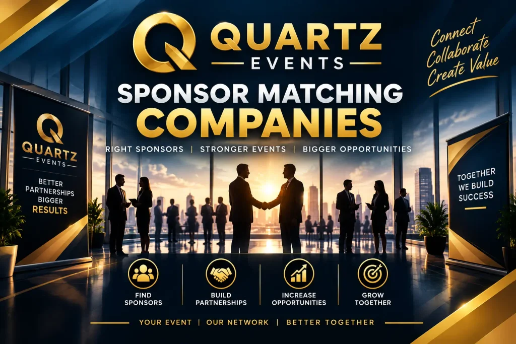 Quartz Events Sponsor Matching Companies