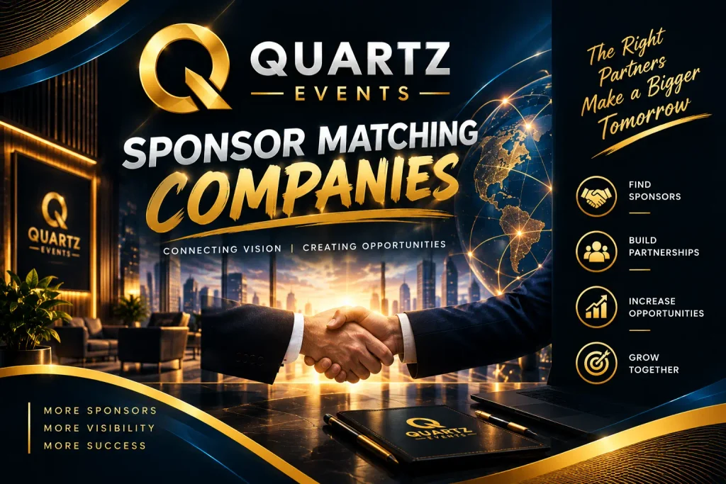 Quartz Events Sponsor Matching Companies